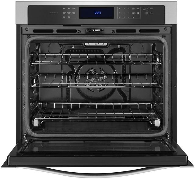 Whirlpool® 30" Electric Single Built In Wall Oven-Stainless Steel 2