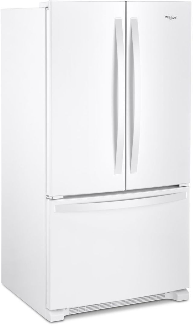 Whirlpool® 25.2 Cu. Ft. White French Door Refrigerator 2