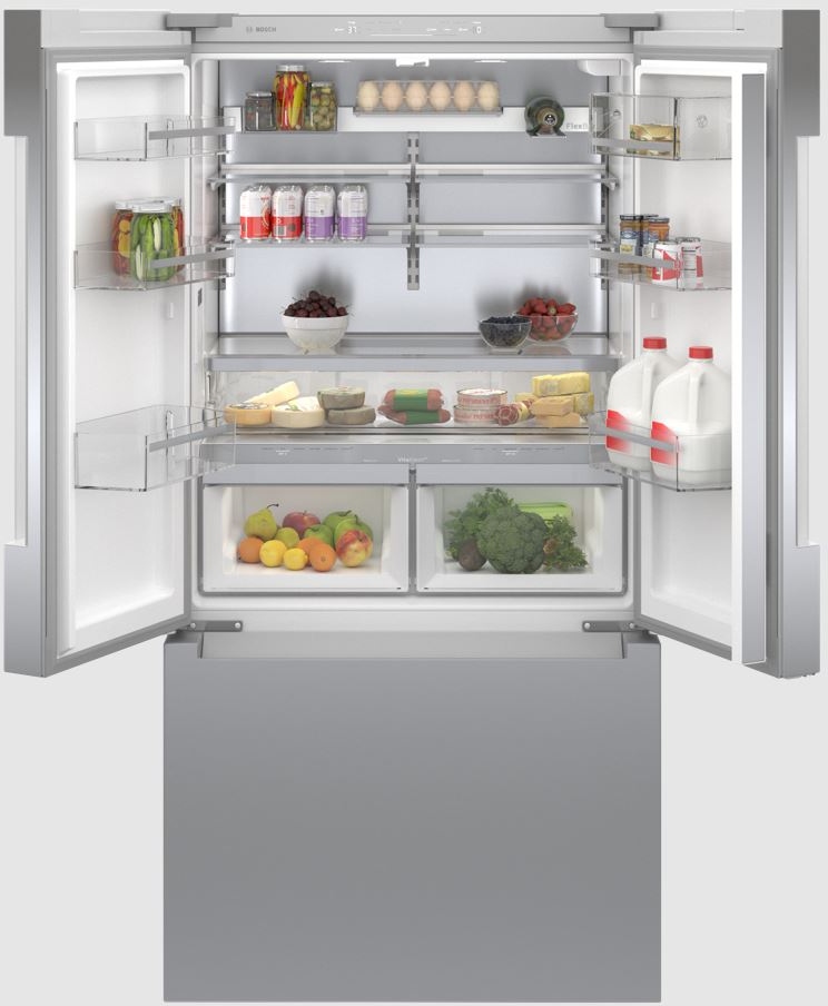 Bosch 800 Series 36" Stainless Steel Counter Depth French Door ...