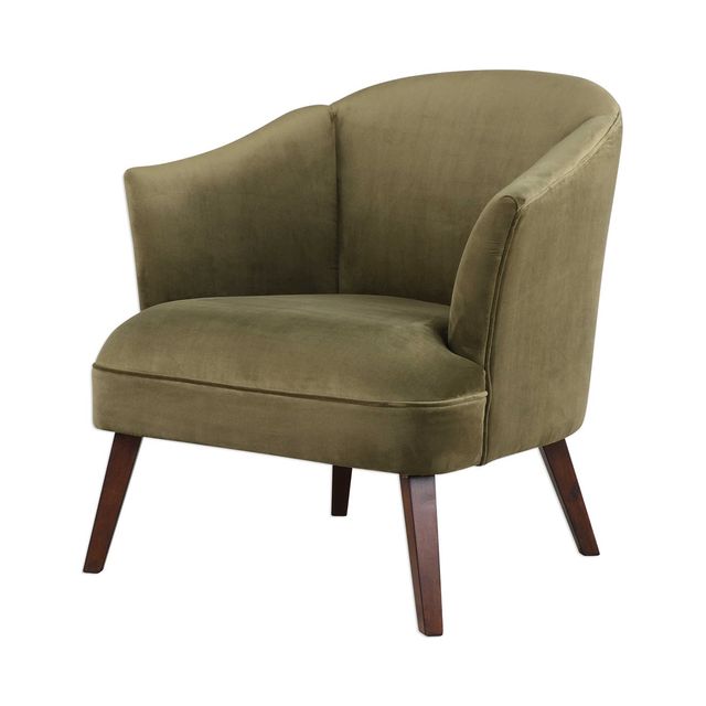 Uttermost® Conroy Olive Accent Chair-2