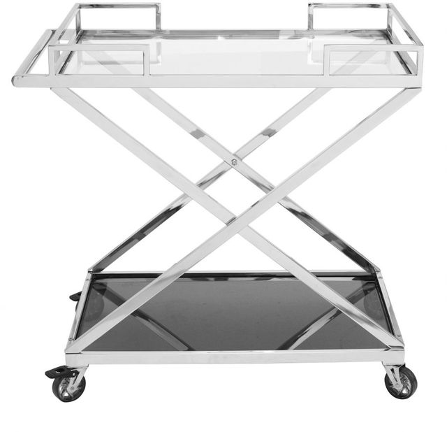 Moe's Home Collections Moetini Silver Bar Cart 0