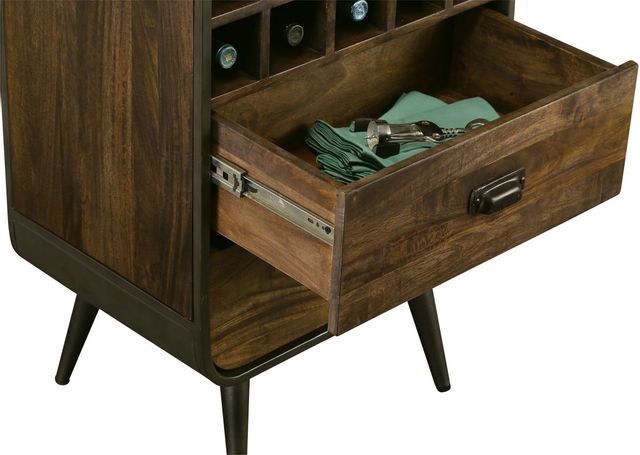 Howard Miller® Aged Century Aged Iron/Rustic Wine & Bar Cabinet 4