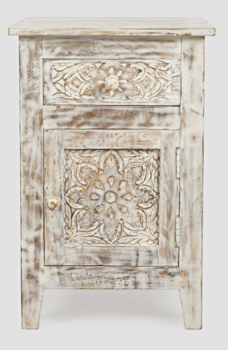 Jofran Inc. Global Archive Hand Carved Accent Table