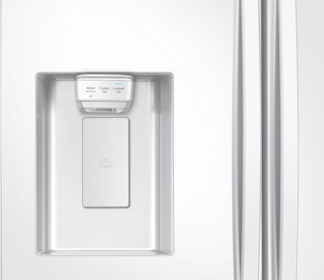 Samsung 27.0 Cu. Ft. White 3-Door French Door Refrigerator-3