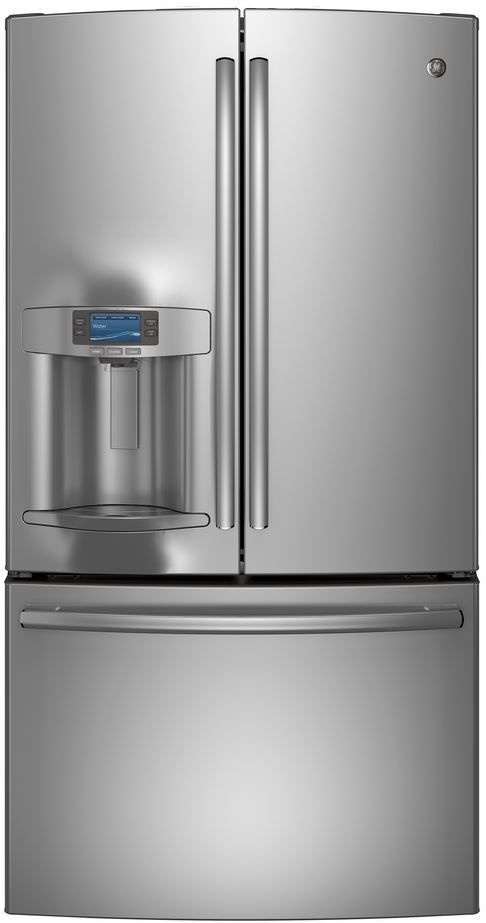 GE Profile™ ENERGY STAR® 22.1 Cu. Ft. French Door Refrigerator-Stainless Steel 0