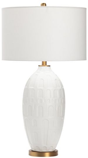 Crestview Collection Rock Springs White Table Lamp