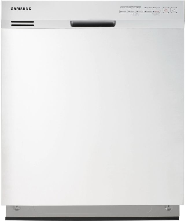 Samsung 24" White Front Control Built In Dishwasher