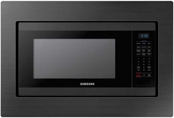 Samsung 1.9 Cu. Ft. Fingerprint Resistant Black Stainless Steel Countertop Microwave-MS19M8020TG