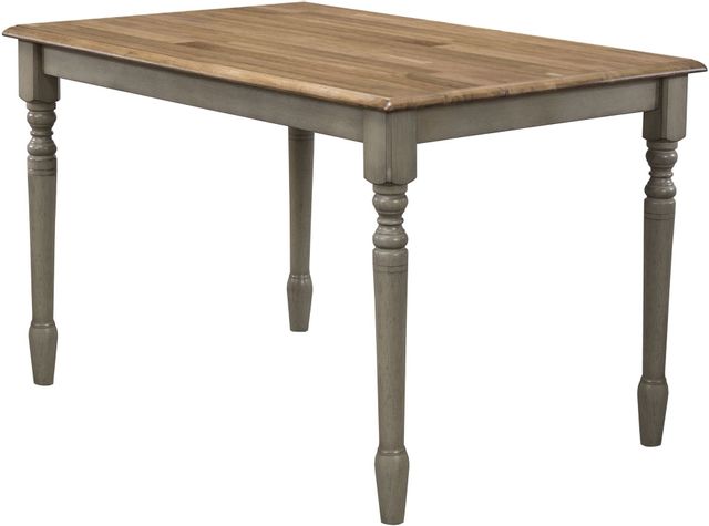 Winners Only® Barnwell Rustic Brown Dining Table