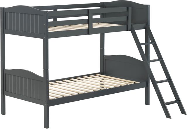Coaster® Arlo Grey Twin/Twin Bunk Bed-0