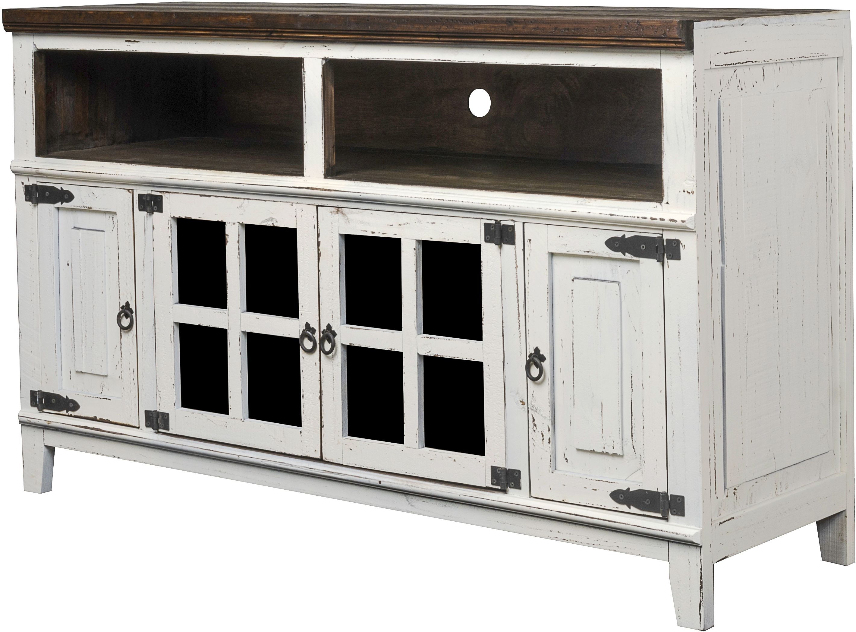 rustic imports console table