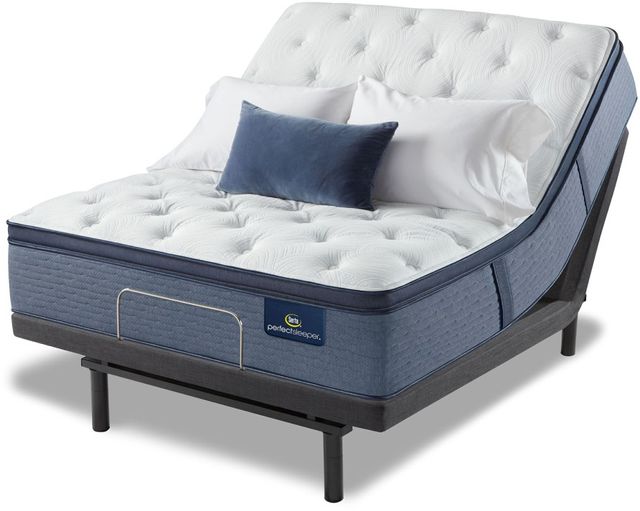Serta® Perfect Sleeper® Cozy Slumber Hybrid Pillow Top Plush King Mattress 6