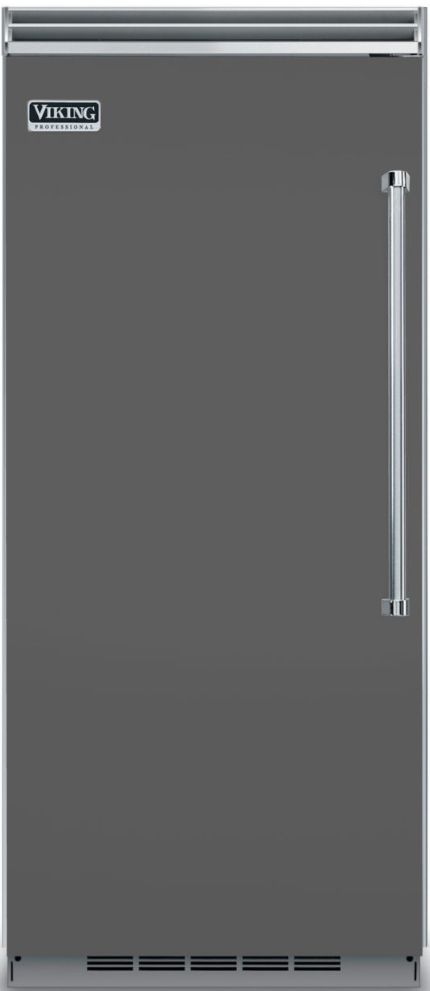 Viking® 5 Series 19.2 Cu. Ft. Damascus Grey Professional Left Hinge All Freezer
