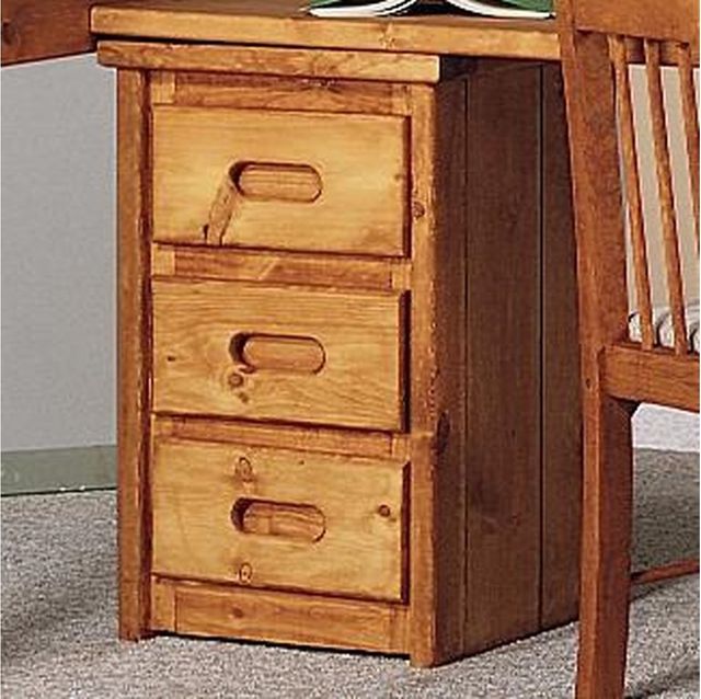 Trendwood Inc. Bunkhouse Montana Youth 3 Drawer Stand-1