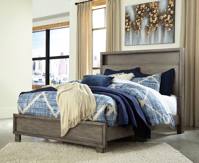 Signature Design by Ashley® Arnett Gray Queen Bookcase Bed 2