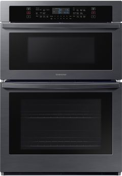 Samsung 30" Fingerprint Resistant Black Stainless Steel Oven/Microwave Combo Electric Wall Oven