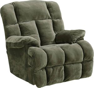 Catnapper® Cloud 12 Sage Power Lay Flat Chaise Recliner
