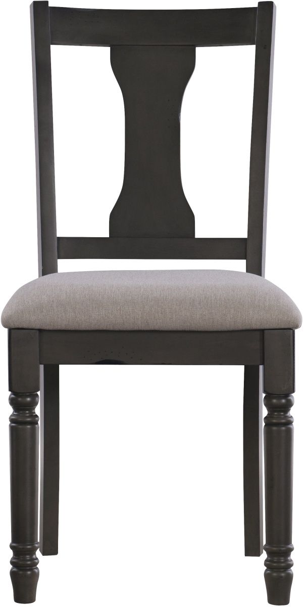Powell® Willow Set of 2 Grey Side Chairs-2