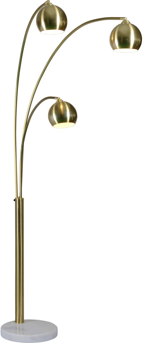 Renwil® Dorset Satin Brass Floor Lamp