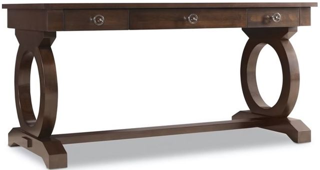 Hooker® Furniture Kinsey Dark Walnut Writing Desk-0