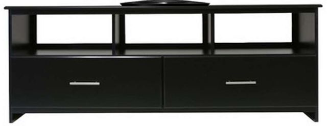 Perdue Woodworks Solid Black Media Console