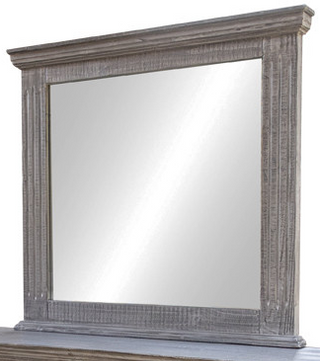 International Furniture Direct Terra Gray Mirror