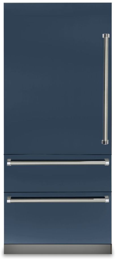 Viking® 7 Series 20.0 Cu. Ft. Slate Blue Built In Bottom Freezer Refrigerator