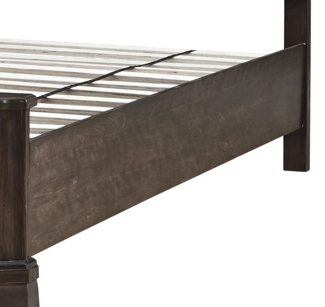 Signature Design by Ashley® Adinton Brown King Panel Rails with Roll Slats