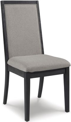 Signature Design by Ashley® Foyland Rich Brushed Black Dining Chair