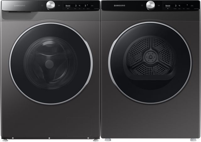 Samsung Gray Front Load Laundry Pair