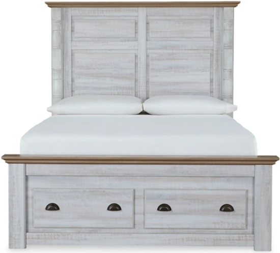 Signature Design by Ashley® Haven Bay Two-Tone Full Storage Bed-2