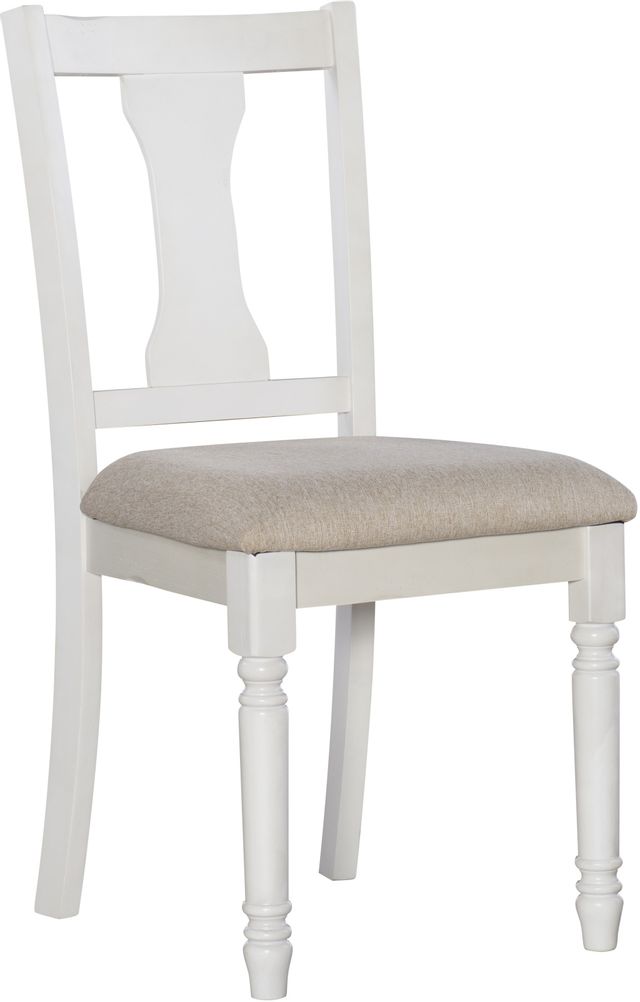 Powell® Willow Set of 2 Vanilla White Side Chair-1