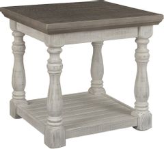 Signature Design by Ashley® Havalance Gray/White End Table