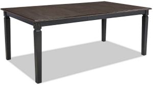 Intercon Glennwood Black/Charcoal Dining Table