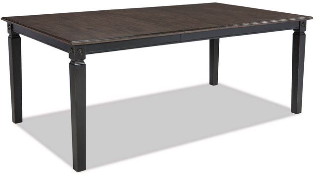 Intercon Glennwood Black and Charcoal Dining Table-0