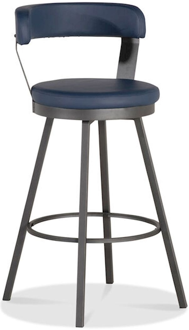 Dolores Blue Barstool Lacks Furniture Brownsville Laredo