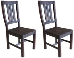 Coaster® Calandra 2-Piece Vintage Java Side Chairs