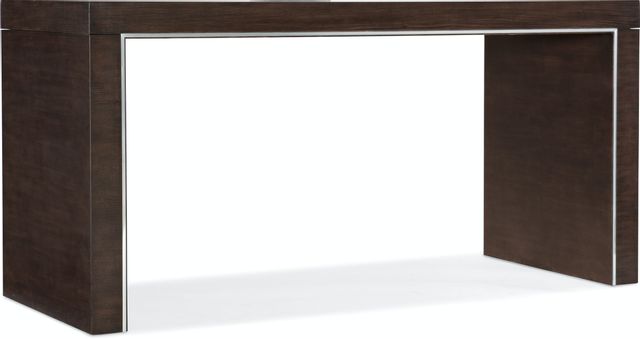 Hooker® Furniture House Blend Work Your Way Dark Roast 60" Writing Desk-0