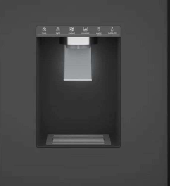 Bosch 500 Series 26 Cu. Ft. Black Stainless Steel French Door Refrigerator 4