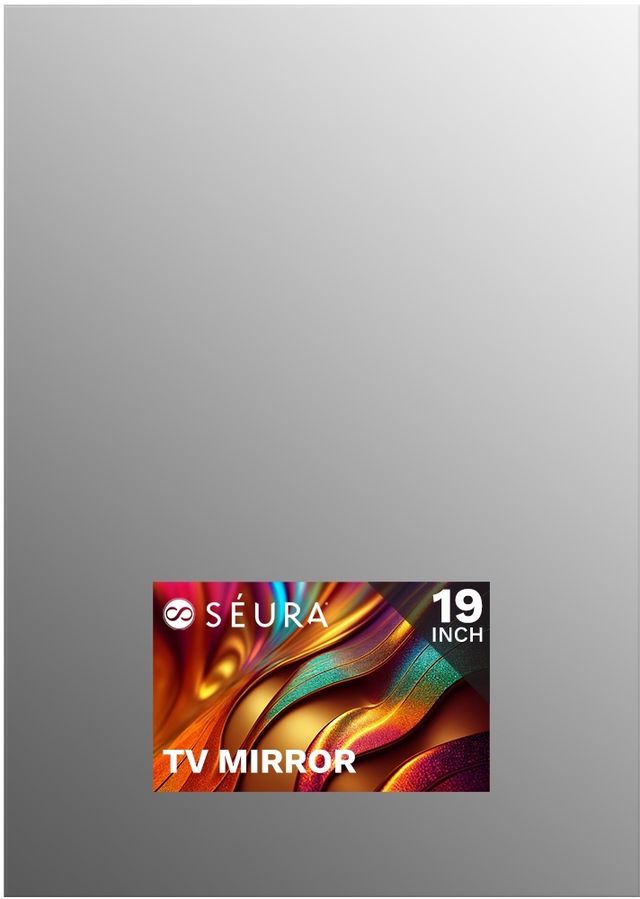 Seura® 19" HD LED Mirrored TV