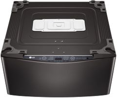 LG SideKick™ 1.0 cu. ft. Black Steel Laundry Pedestal-WD100CB
