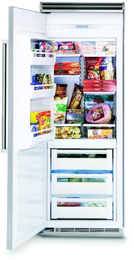 Viking® Professional 5 Series 19.2 Cu. Ft. Stainless Steel Built In All Freezer 48