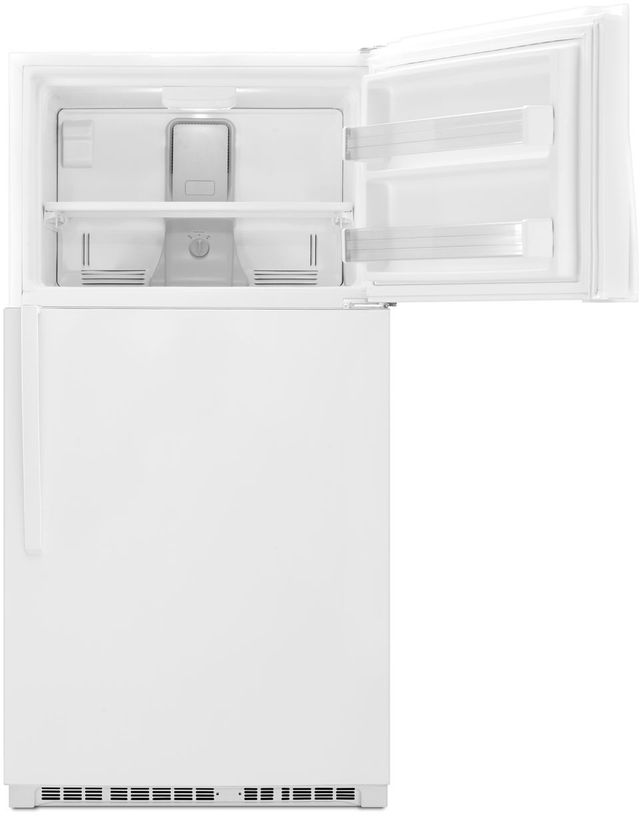 Whirlpool® 21.3 Cu. Ft. White Top Freezer Refrigerator 3