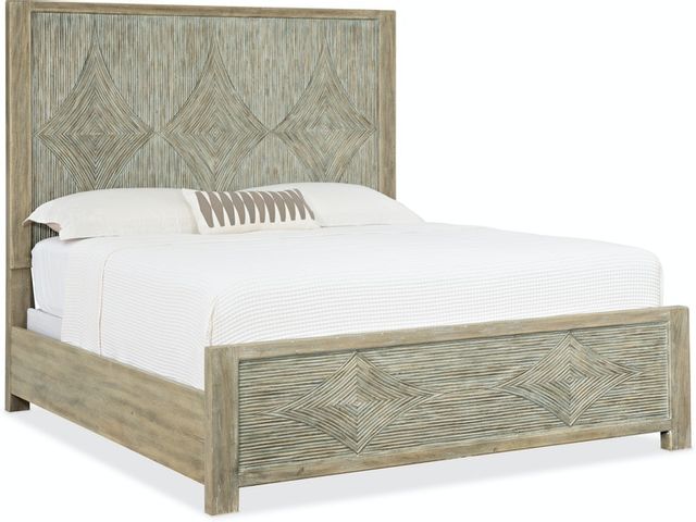 Hooker® Furniture Surfrider Driftwood Queen Panel Bed