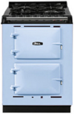 AGA 24" Free Standing Integrated Dual Fuel Range-Duck Egg Blue