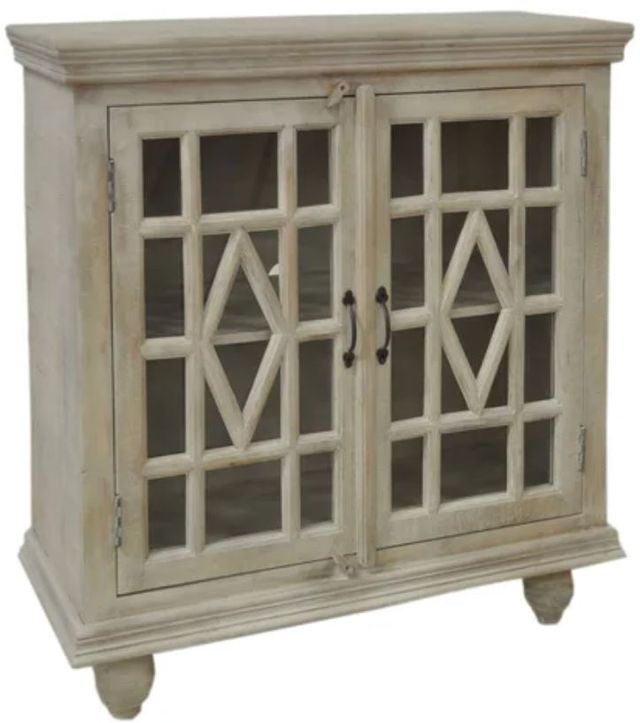 Crestview Collection Southbrook White Wash Cabinet | Big Sandy ...