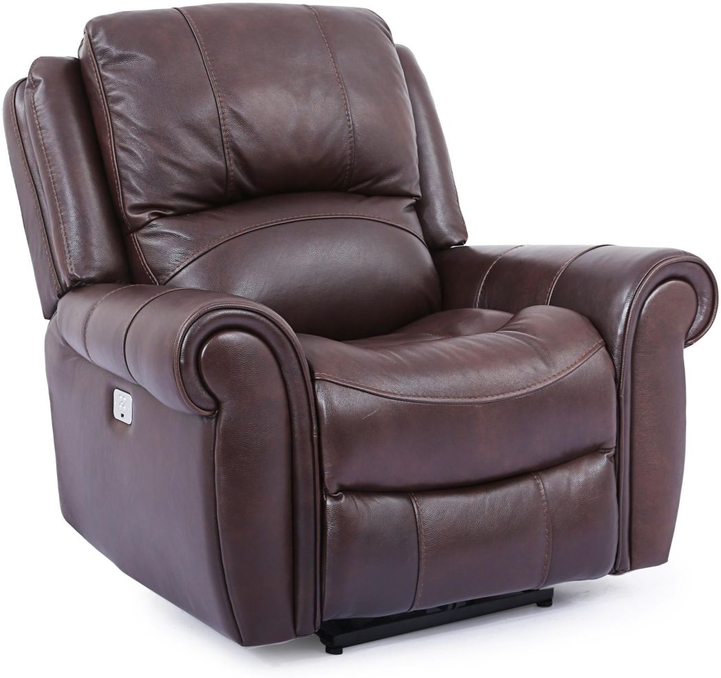 cheers leather power recliner