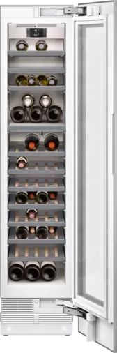 Gaggenau 400 Series 18" Fully Integrated with Glass Door Wine Cooler 