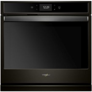 Whirlpool® 27" Print Resist Black Stainless Electric Built In Single Oven