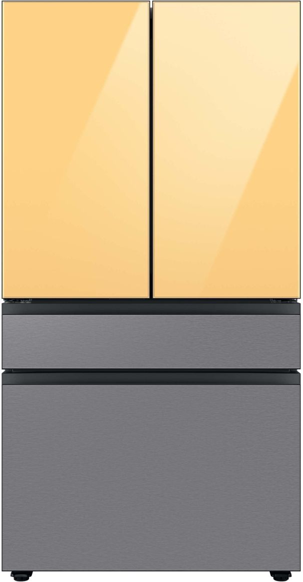 Samsung Bespoke 36" Stainless Steel French Door Refrigerator Bottom Panel 10